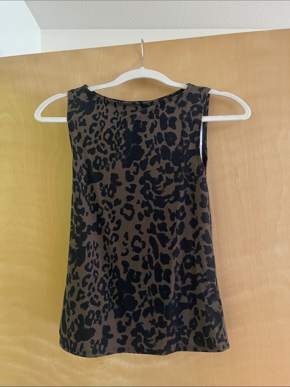 Reformation Brown and Black Leopard Print Tank